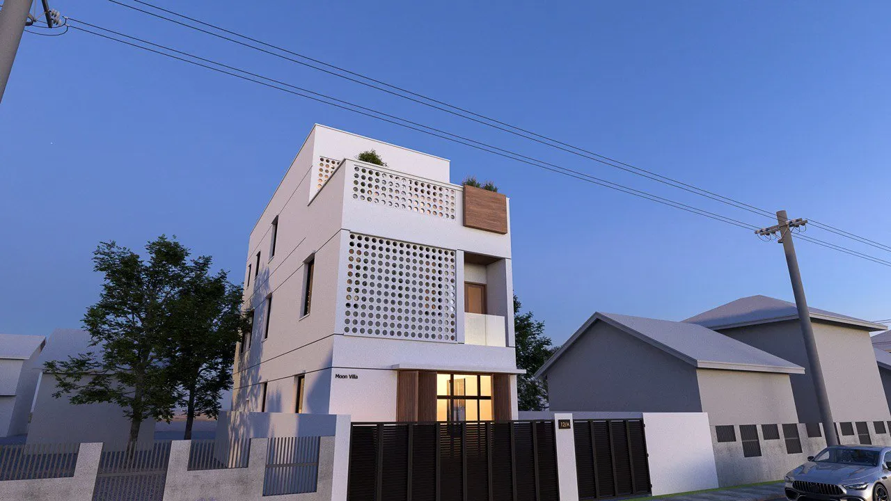 Moon House, residential project in Yangon