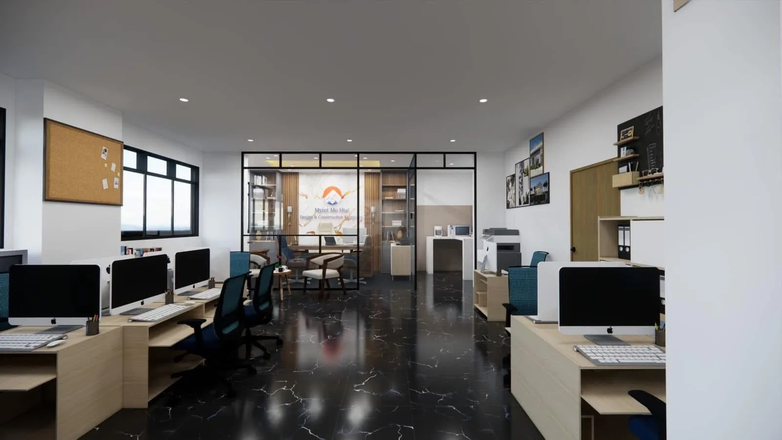 Time Square Condo Office, commercial project in Yangon