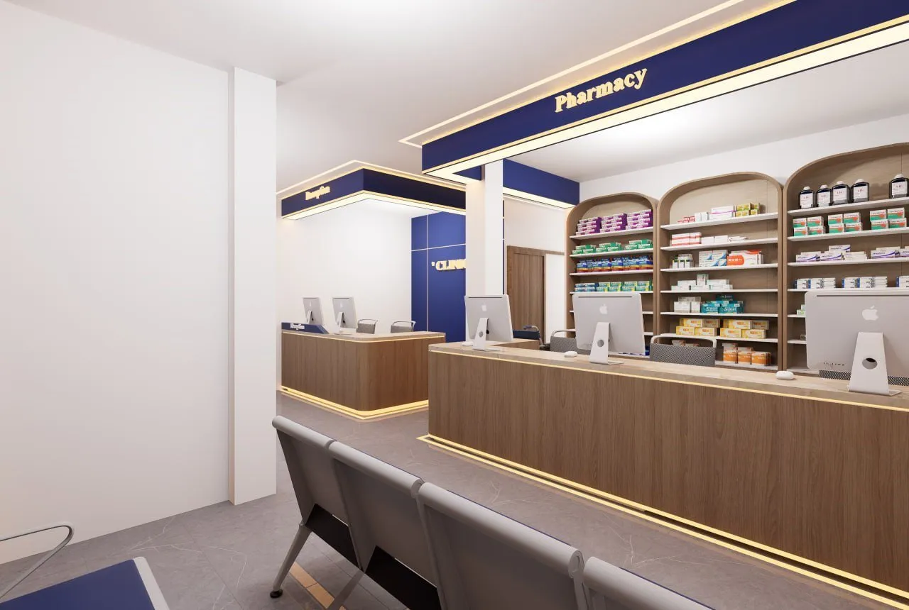 Clinic, commercial project in Yangon